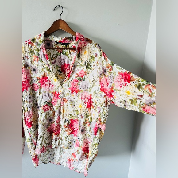 Zara | Floral blouse - Picture 5 of 8